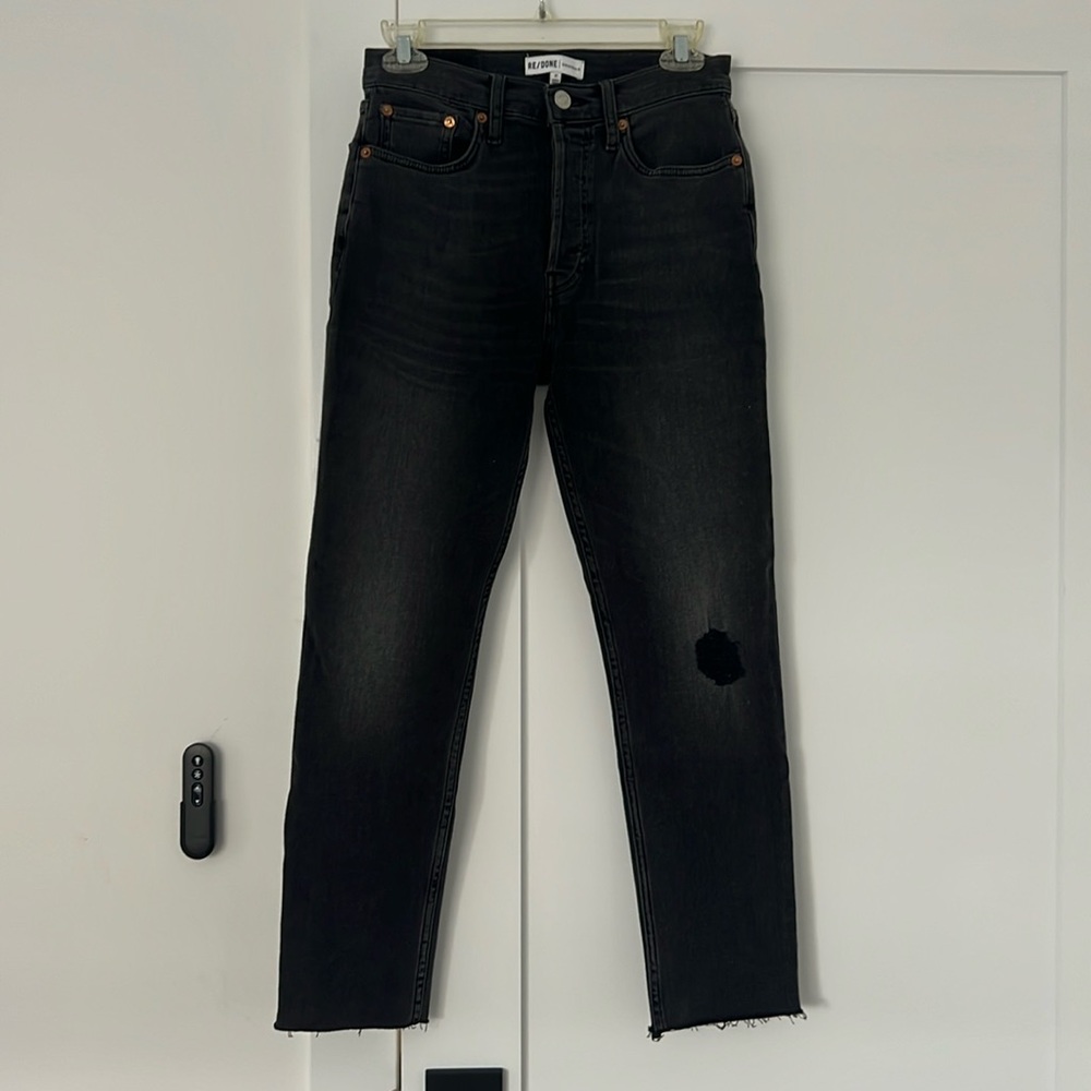 RE/DONE Comfort High Rise Ankle Stretch Jean